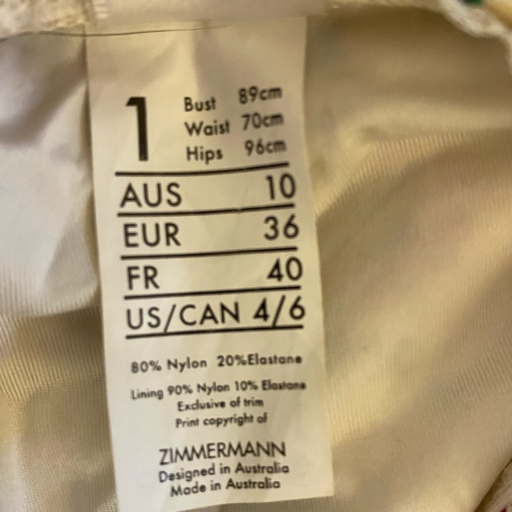 🎉🎊HP🎉🎊Zimmerman Verano Tri bikini, multi - Picture 6 of 6
